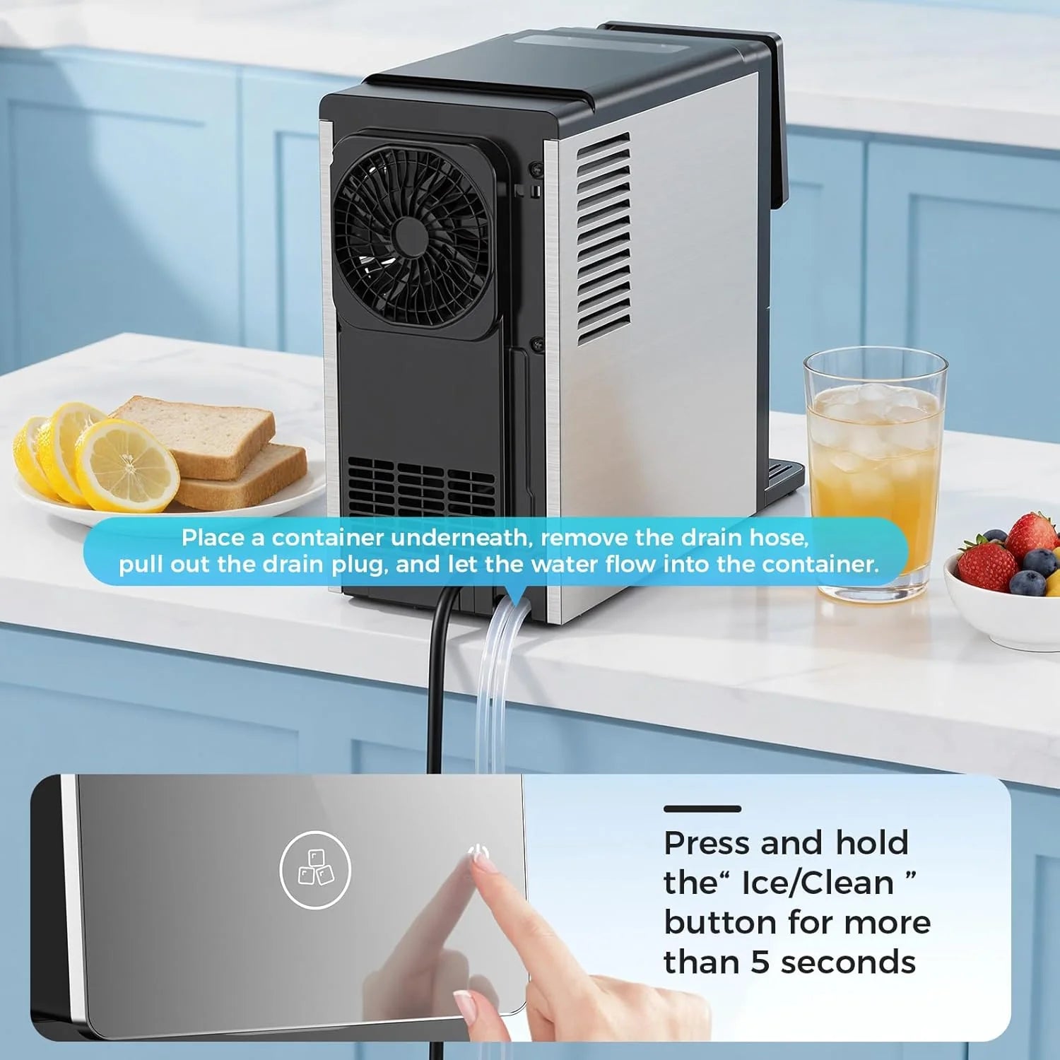 Countertop Nugget Ice Maker