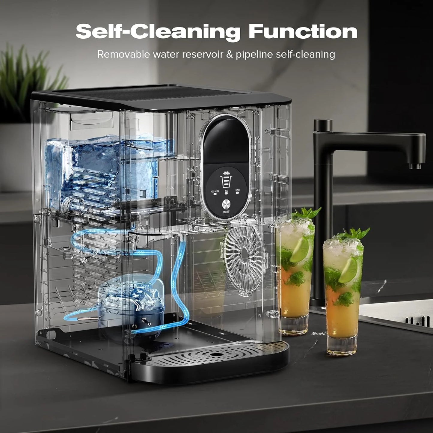 Pebble Ice Maker