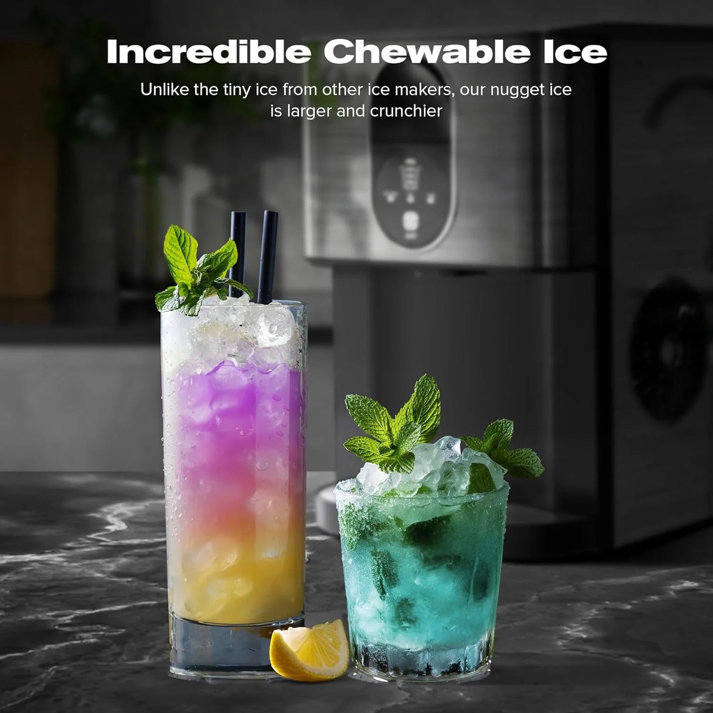 Pebble Ice Maker